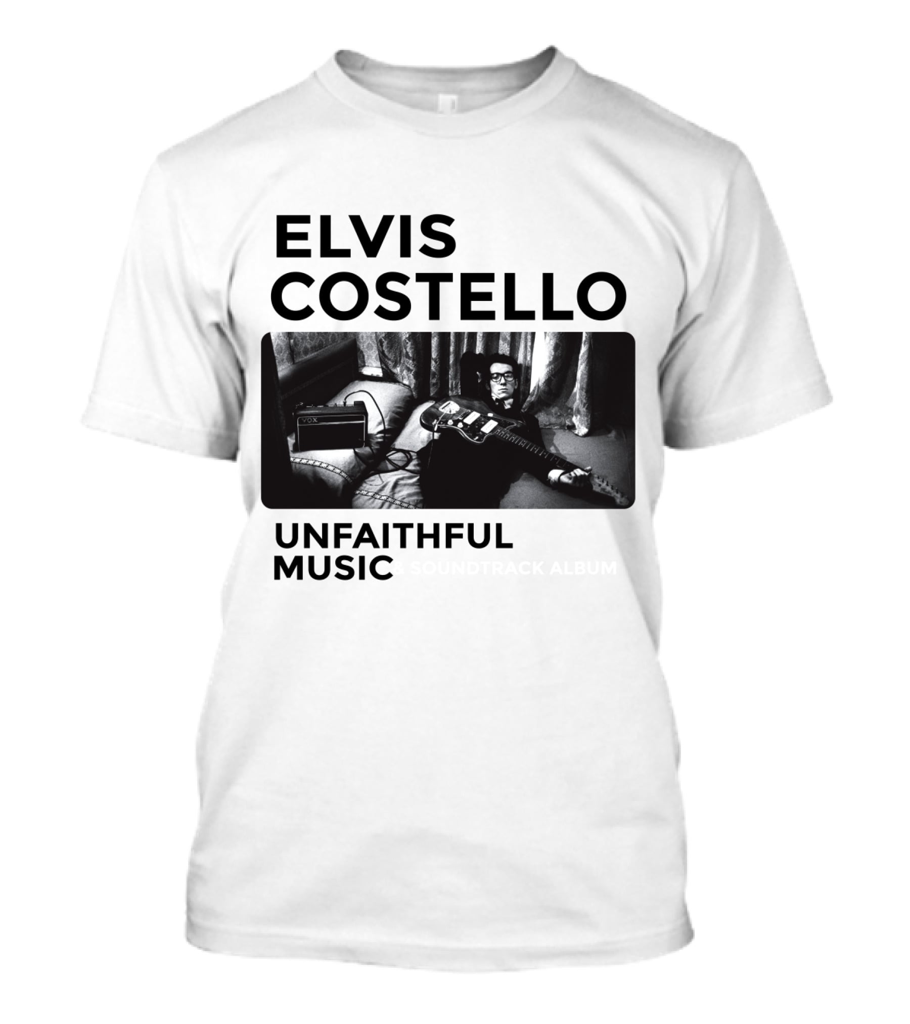 Elvis Costello Unfaithful Music Album Cover Image T-Shirt