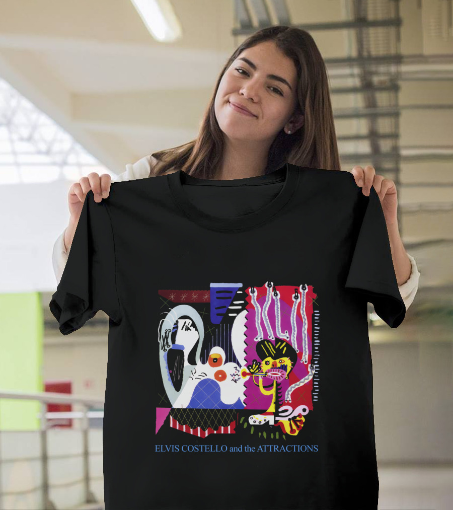 ELVIS COSTELLO And The ATTRACTIONS Imperial Bedroom Album Cover T-Shirt