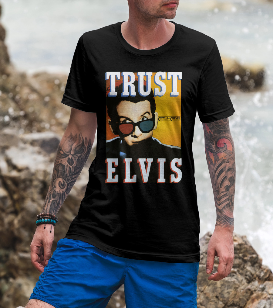 Trust Elvis Costello Columbia 35 T-Shirt