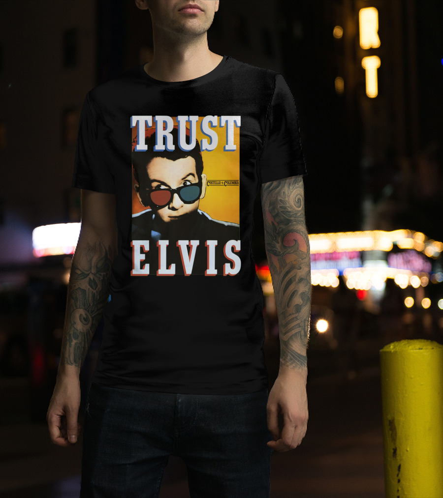 Trust Elvis Costello Columbia 35 T-Shirt