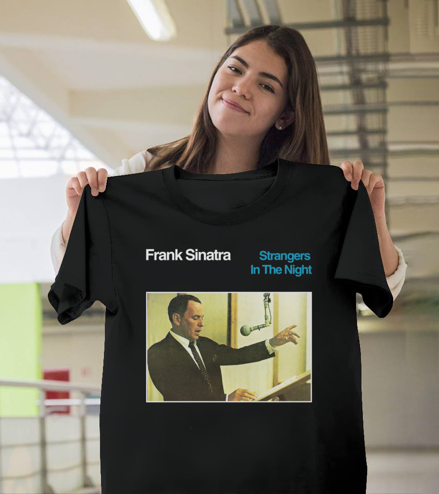 Frank Sinatra Strangers In The Night Classic Album Cover T-Shirt
