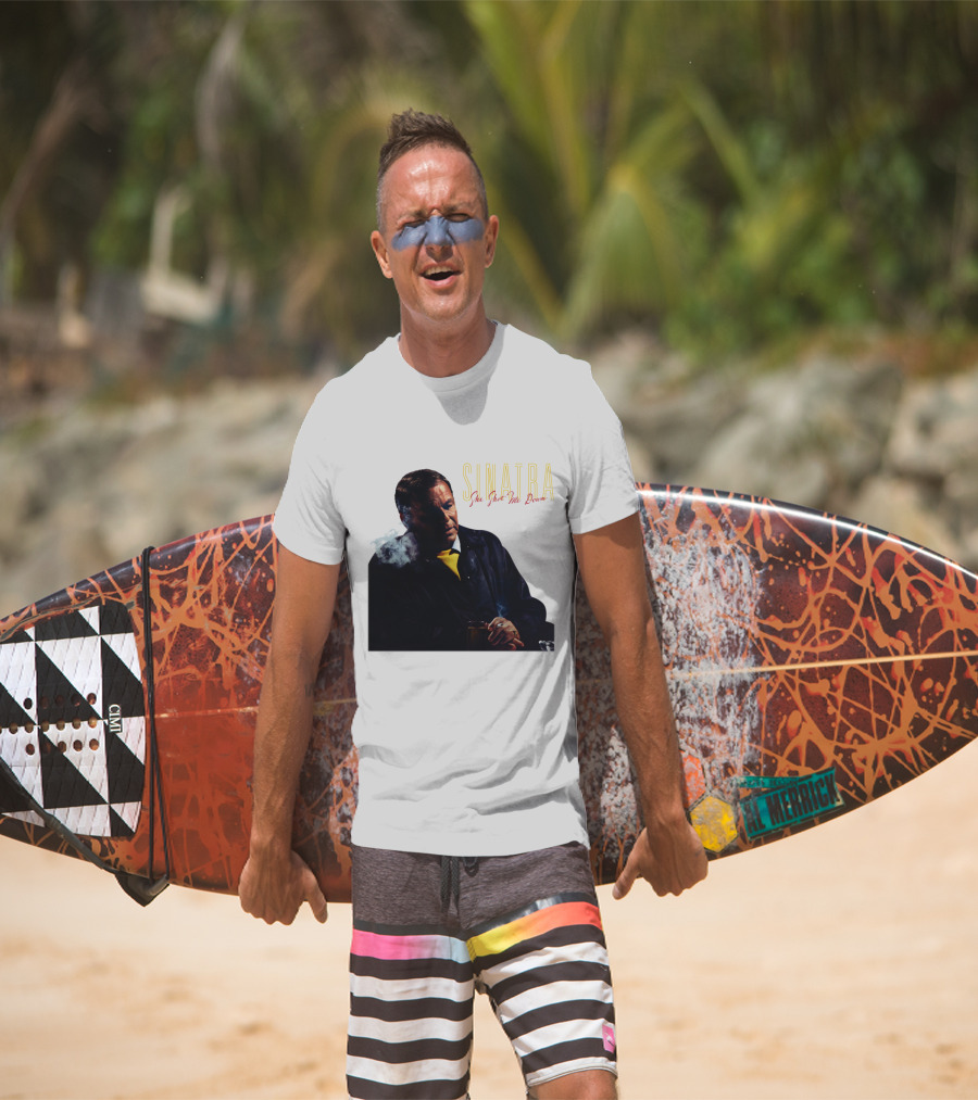 SINATRA She Shot Me Down Smoking Jacket T-Shirt