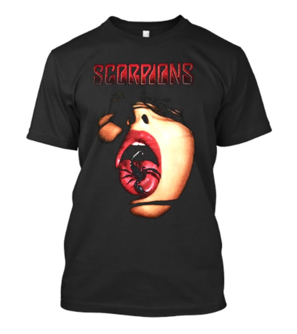 SCORPIONS Face And Mouth With Scorpion T-Shirt