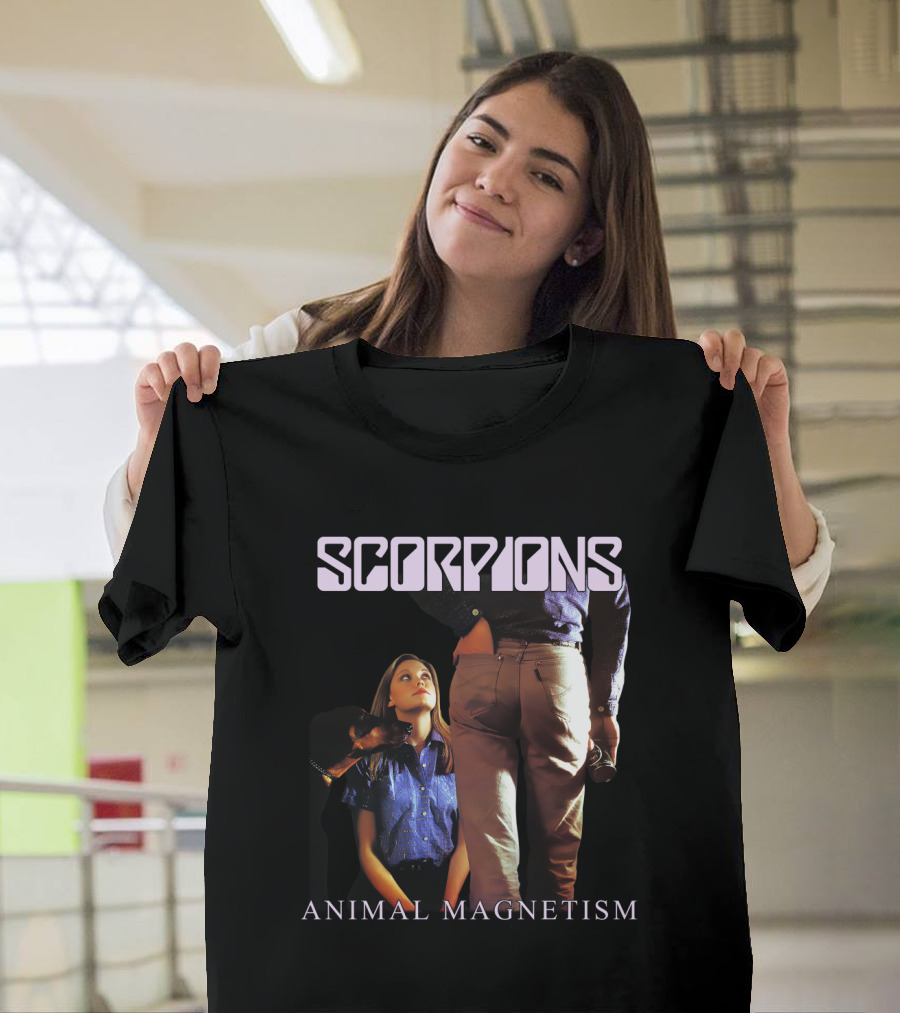 Scorpions Animal Magnetism Album Cover T-Shirt