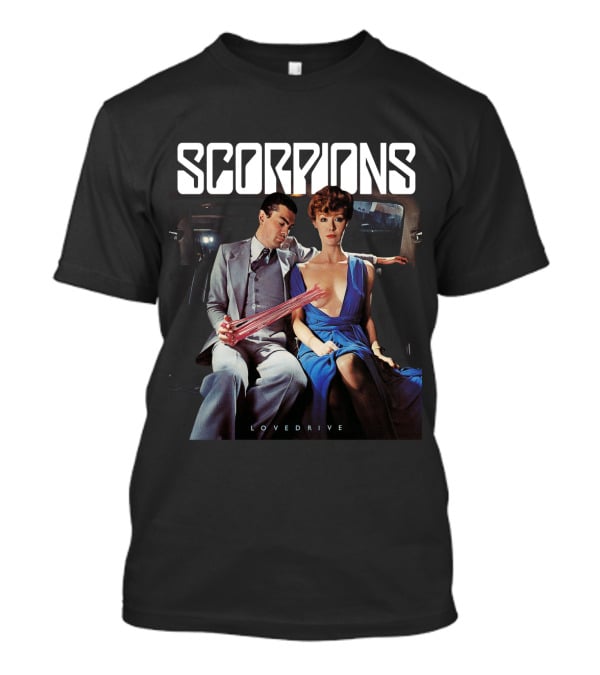 Scorpions Lovedrive Album Cover T-Shirt