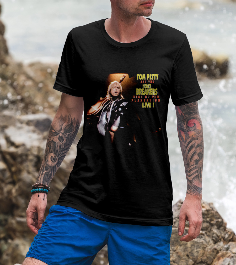 Tom Petty And The Heartbreakers Pack Up The Plantation Live T-Shirt