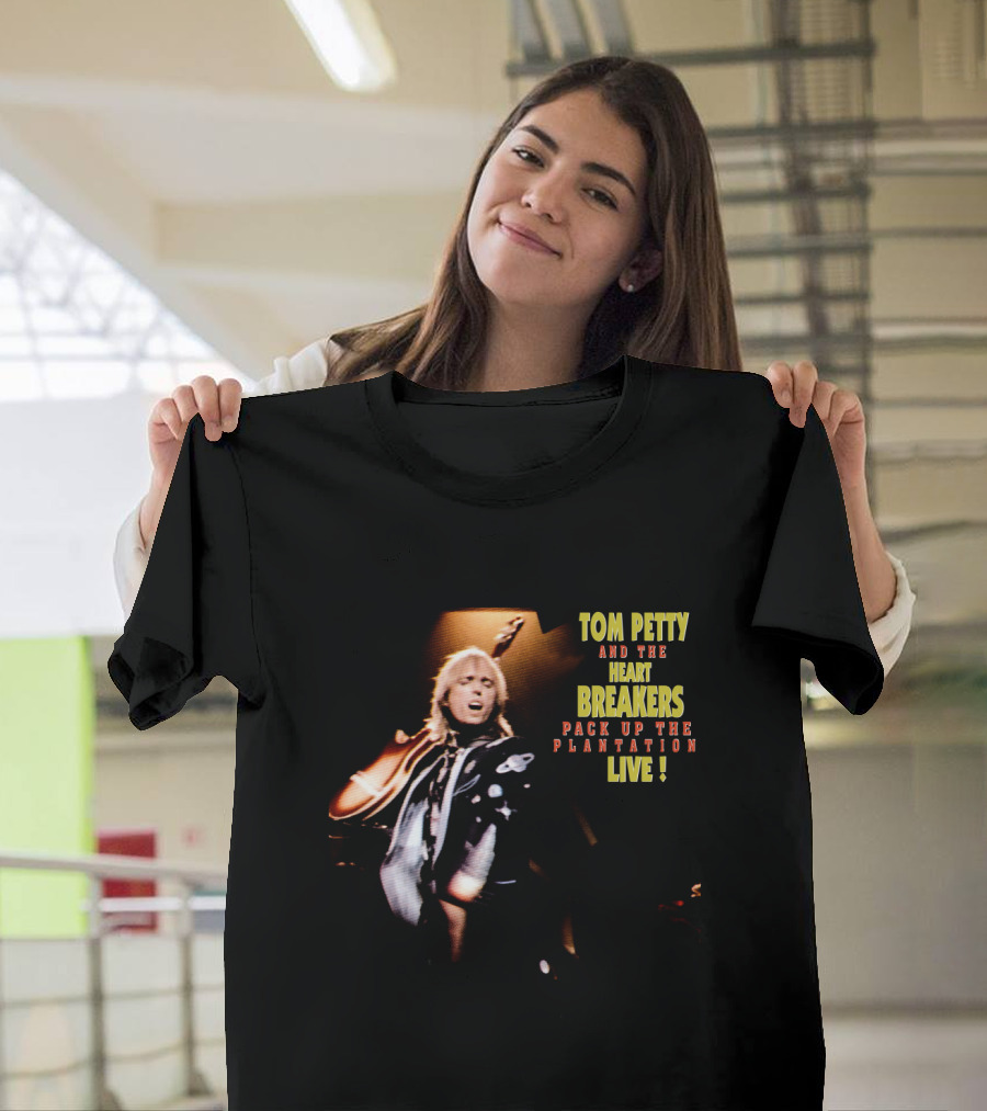 Tom Petty And The Heartbreakers Pack Up The Plantation Live T-Shirt