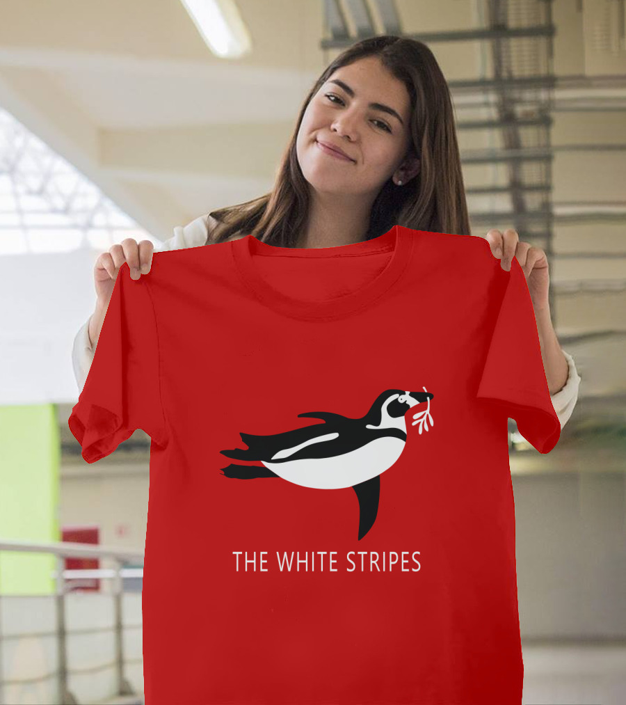 The White Stripes TWS 03 Red Penguin T-Shirt