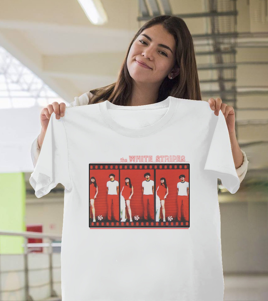 The White Stripes Red Filmstrip T-Shirt