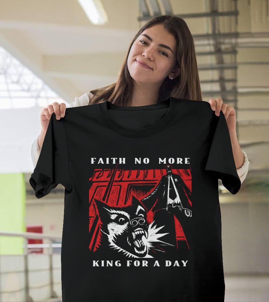 Faith No More King For A Day Red And Black T-Shirt
