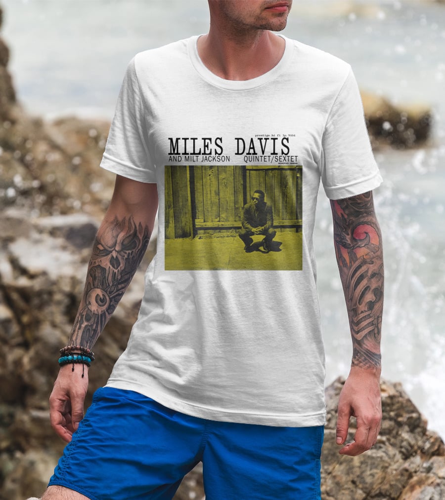 Miles Davis And Milt Jackson Quintet/Sextet Album Cover T-Shirt
