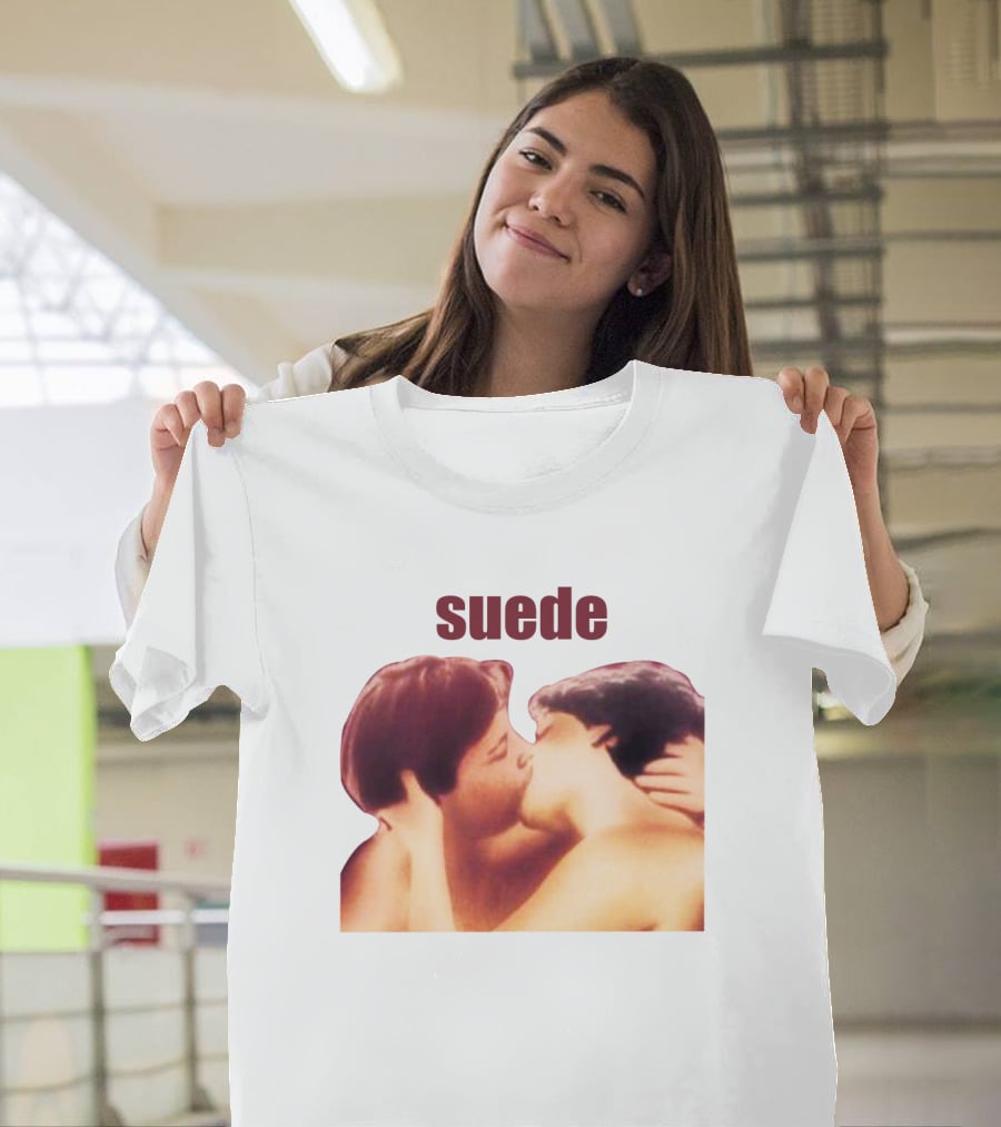 Suede Debut Album Cover Kiss Artwork T-Shirt