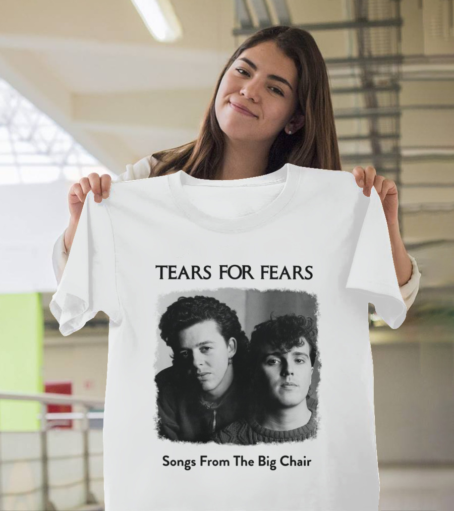 Tears For Fears Songs From The Big Chair Vintage Album T-Shirt