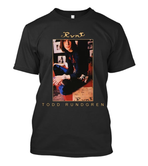 Todd Rundgren Runt Album Cover Vintage Photography T-Shirt
