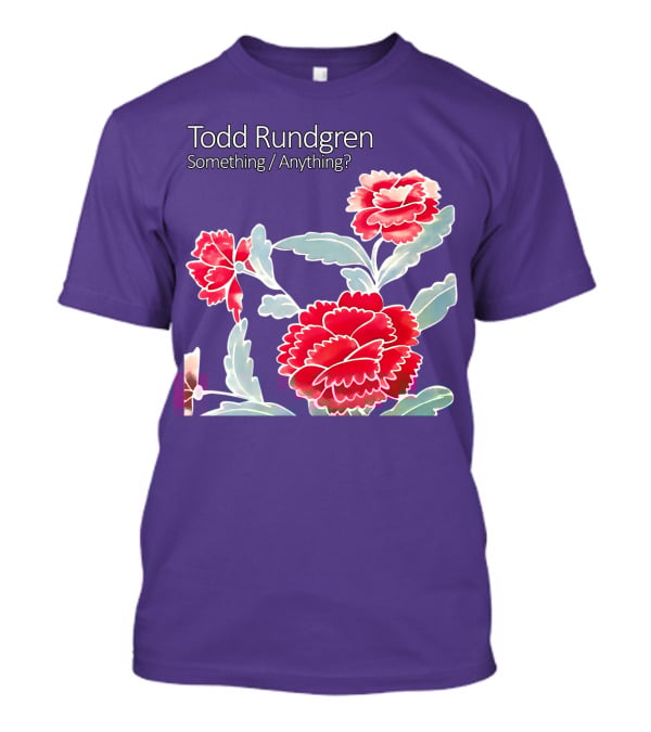Todd Rundgren Something Anything Red Flowers T-Shirt