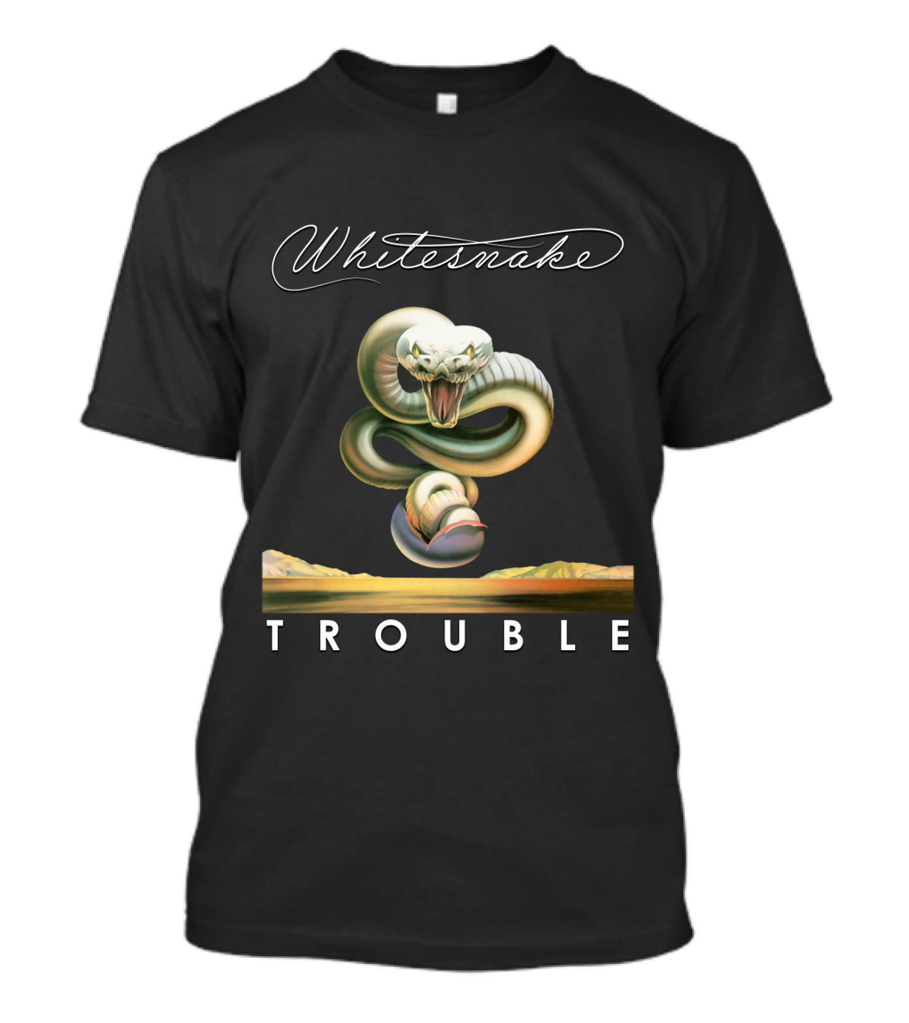 Whitesnake Trouble Snake T-Shirt