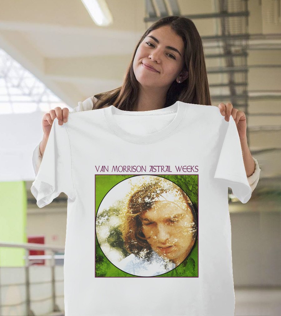 Van Morrison Astral Weeks Album Cover T-Shirt