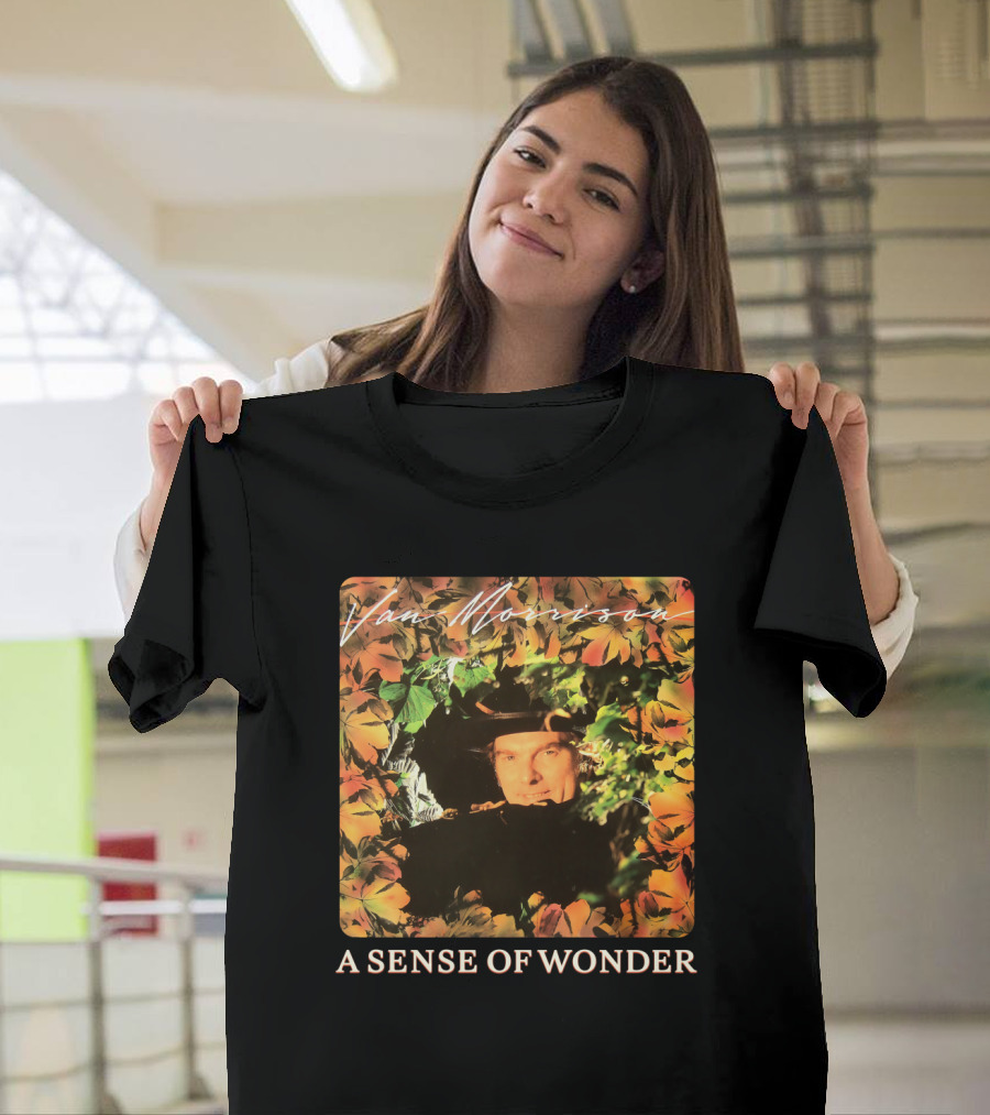 Van Morrison A Sense Of Wonder Album Cover T-Shirt
