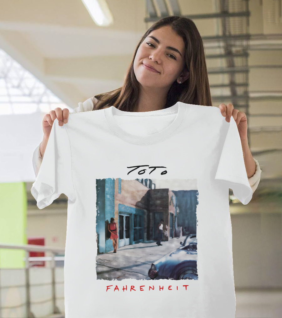 Toto Fahrenheit Album Cover Retro Scene T-Shirt