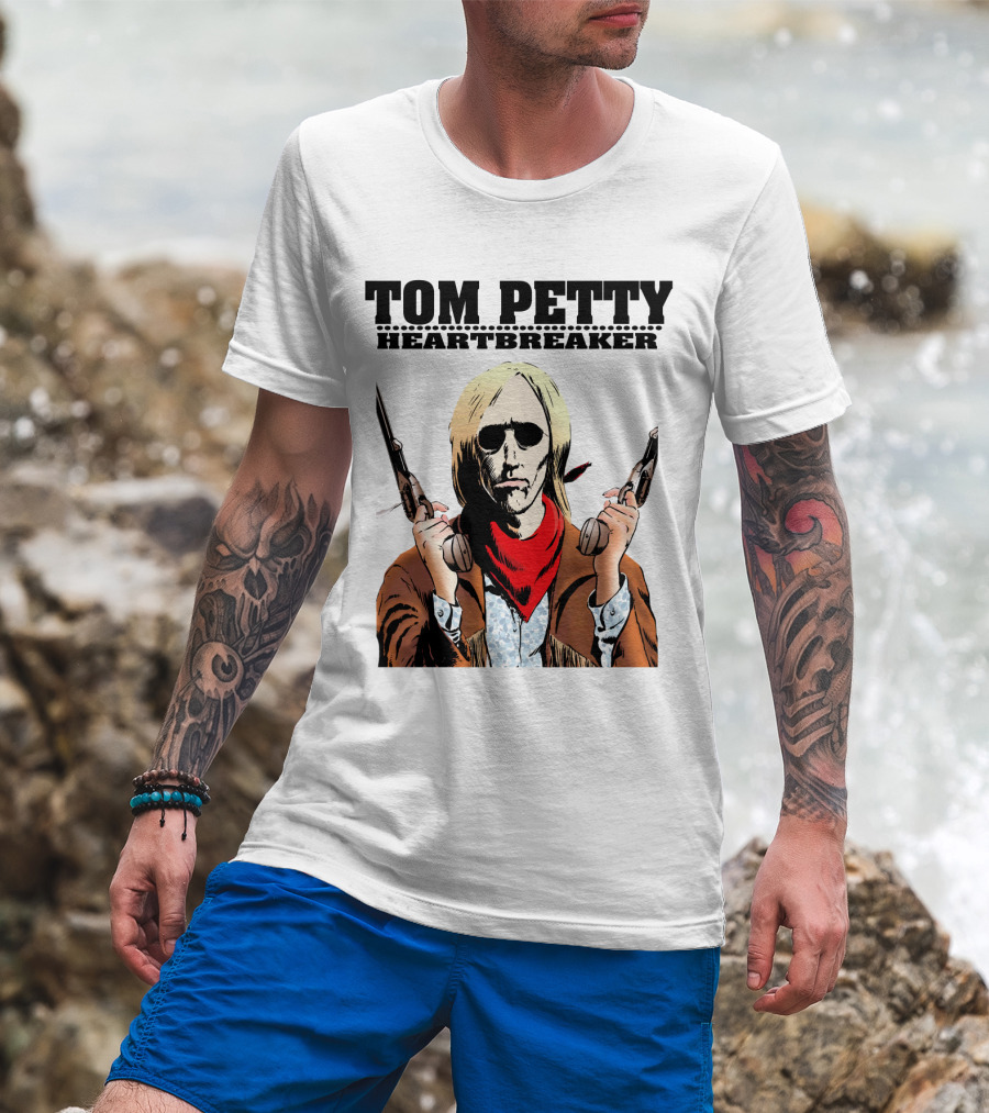 Tom Petty Heartbreaker Gunslinger T-Shirt