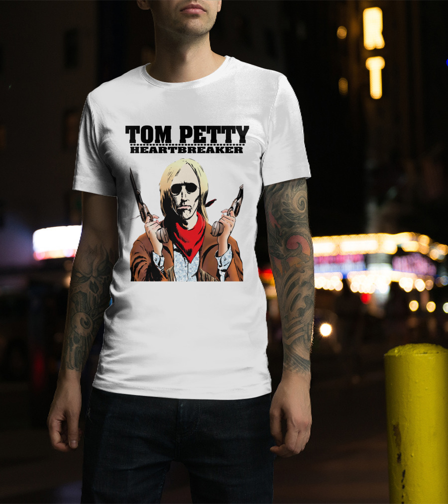 Tom Petty Heartbreaker Gunslinger T-Shirt