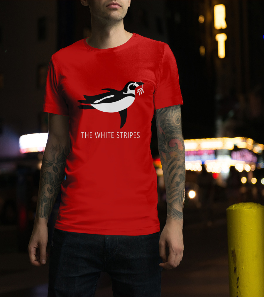 The White Stripes Penguin Tws-Ms T-Shirt