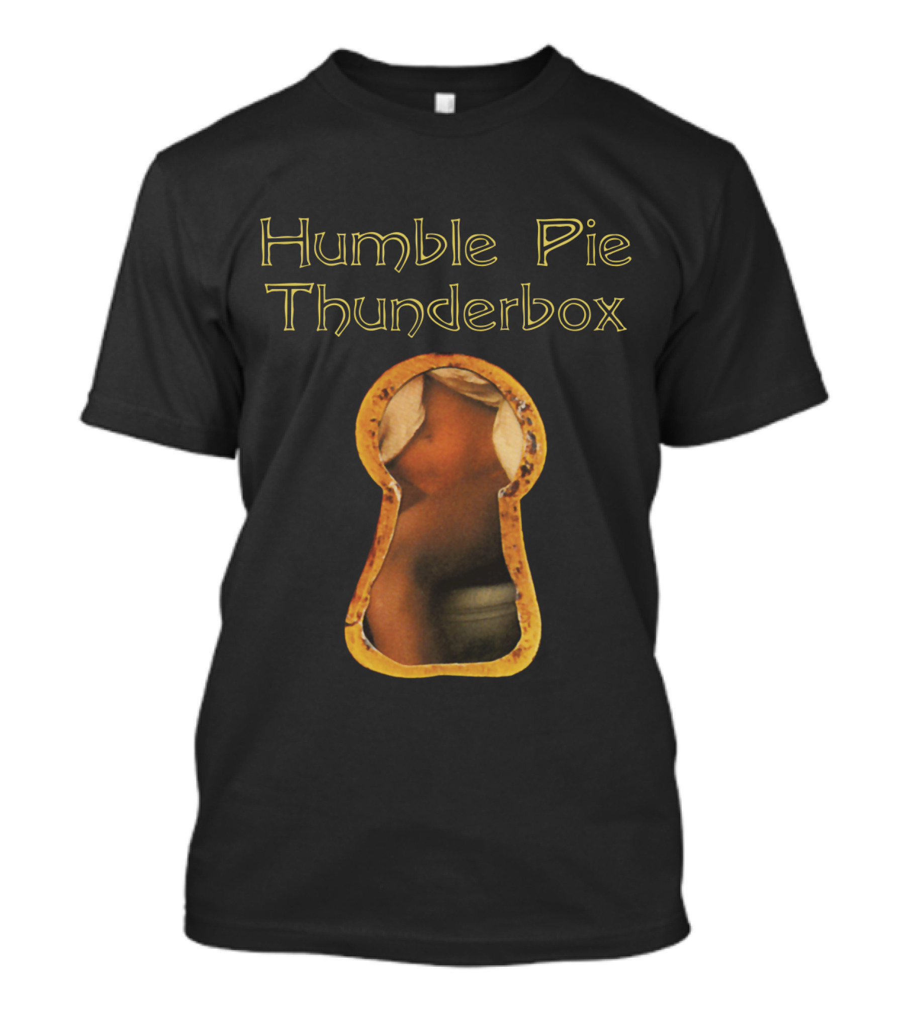 Humble Pie Thunderbox Keyhole Cover Art T-Shirt