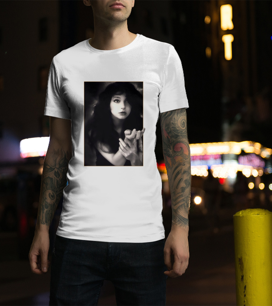Kate Bush Black And White T-Shirt
