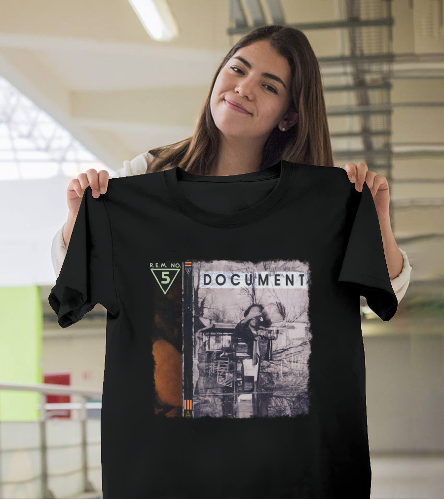 R.e.m. Document Album Cover No. T-Shirt