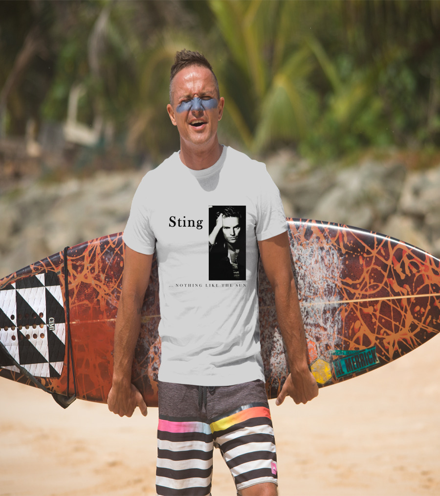 Sting ...Nothing Like The Sun Album Cover T-Shirt