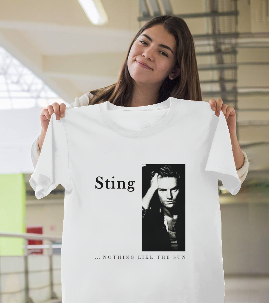 Sting ...Nothing Like The Sun Album Cover T-Shirt