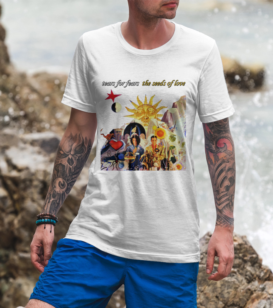 Tears For Fears The Seeds Of Love Album Cover Artwork T-Shirt