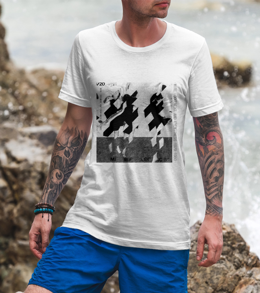 Wire Document And Eyewitness 1979 1980 V/20 M LE CB T-Shirt