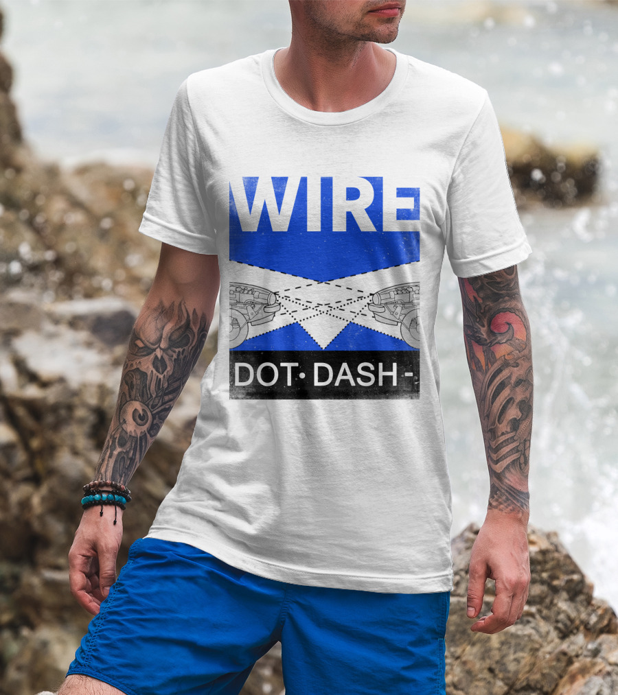 WIRE DOT DASH T-Shirt