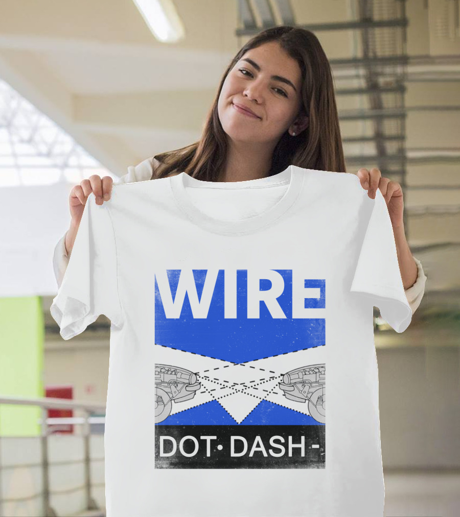 WIRE DOT DASH T-Shirt