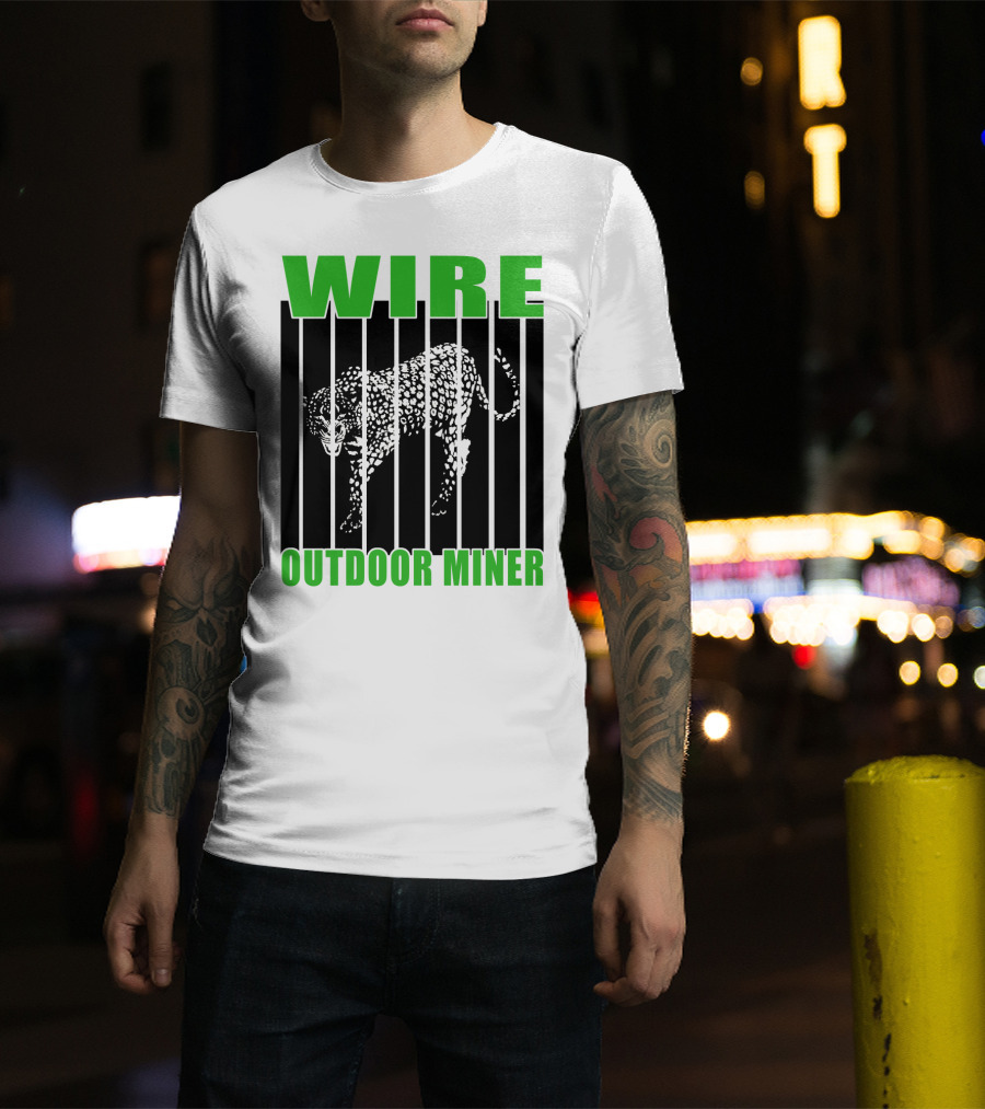 WIRE Outdoor Miner Leopard Bars T-Shirt
