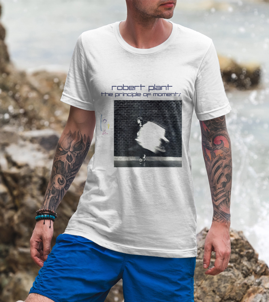 Robert Plant The Principle Of Moments Album Cover T-Shirt