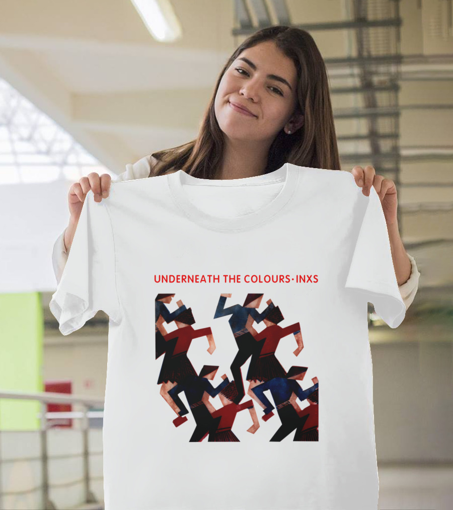 INXS Underneath The Colours Dance Figures T-Shirt
