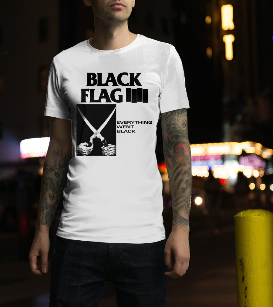 Black Flag Everything Went Black T-Shirt