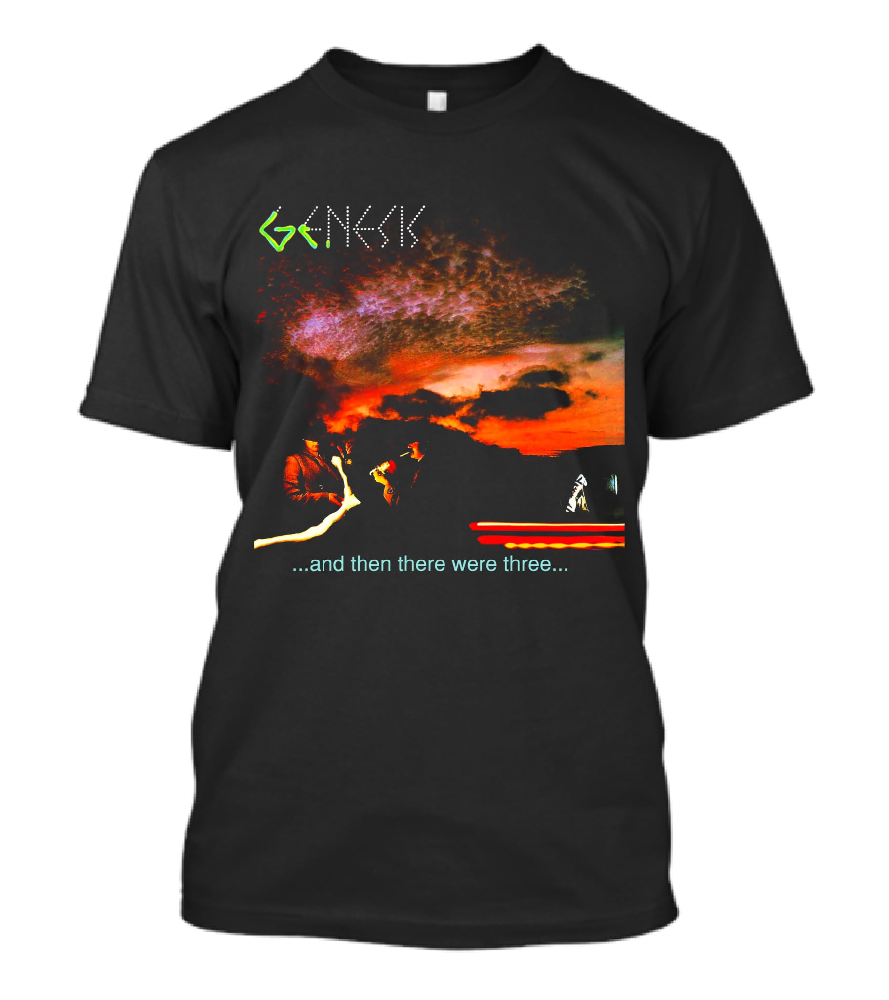 Genesis And Then There Were Three Album Cover Art T-Shirt