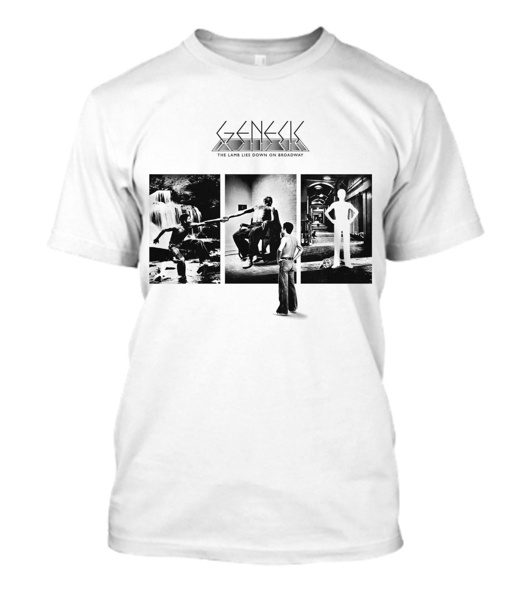 Genesis The Lamb Lies Down On Broadway Album Cover Art T-Shirt