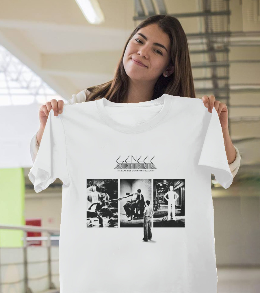 Genesis The Lamb Lies Down On Broadway Album Cover Art T-Shirt