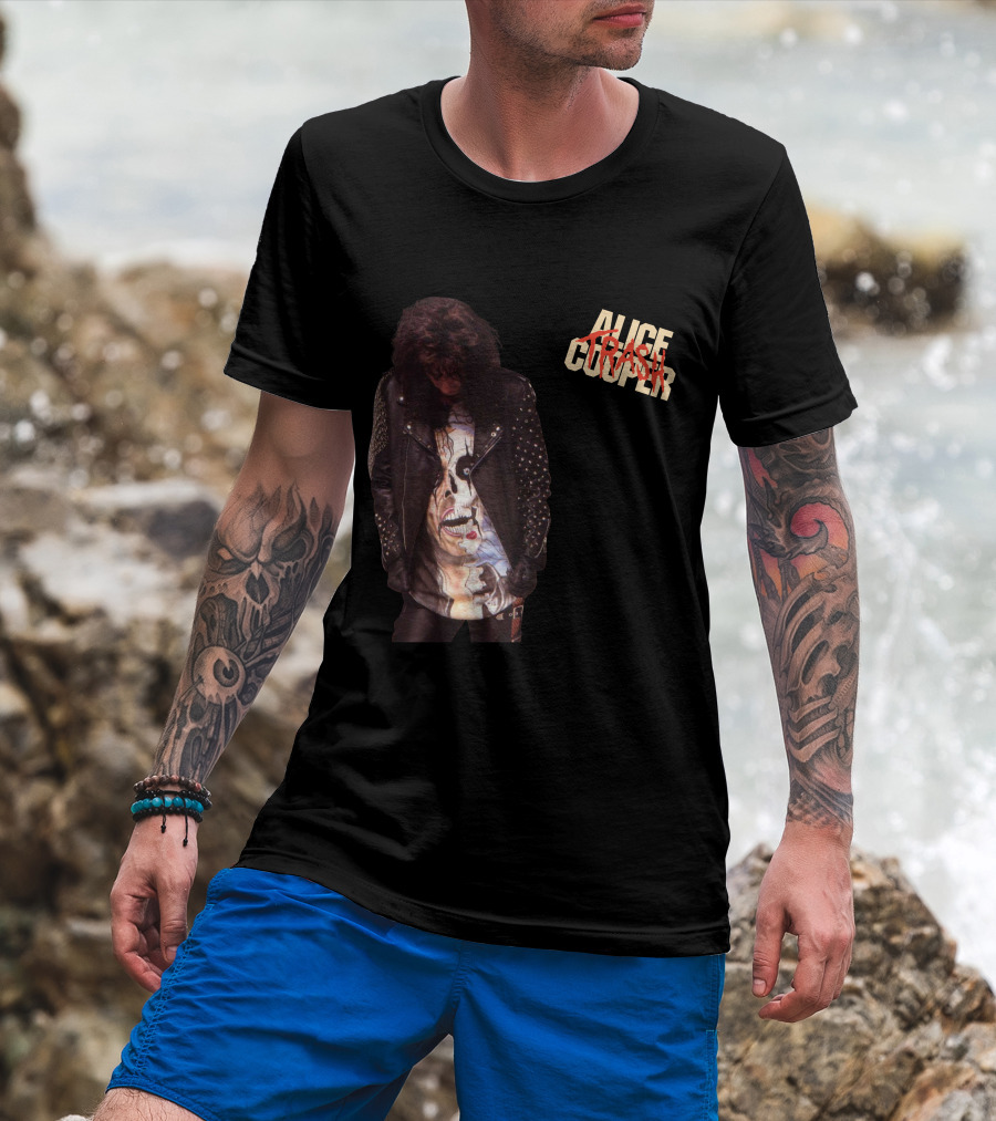 Alice Cooper Trash Vintage Rock Fashion T-Shirt