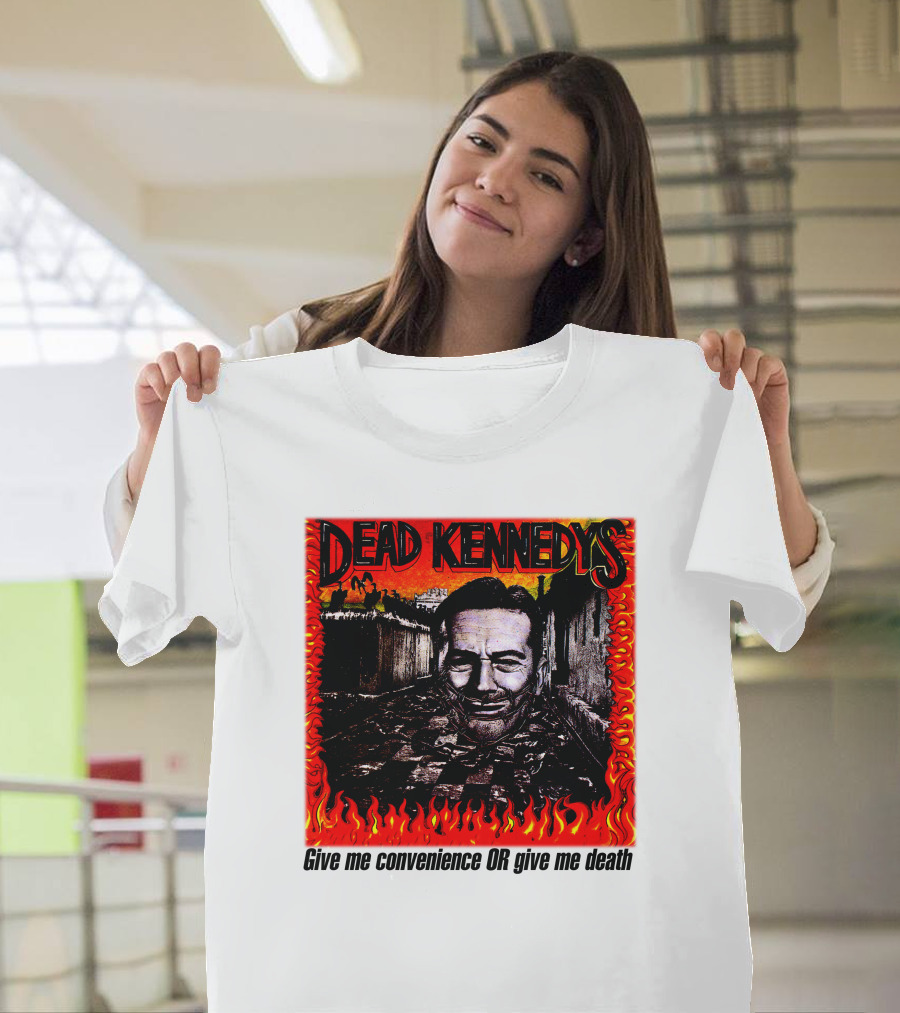 Dead Kennedys Give Me Convenience Or Give Me Death Flames T-Shirt