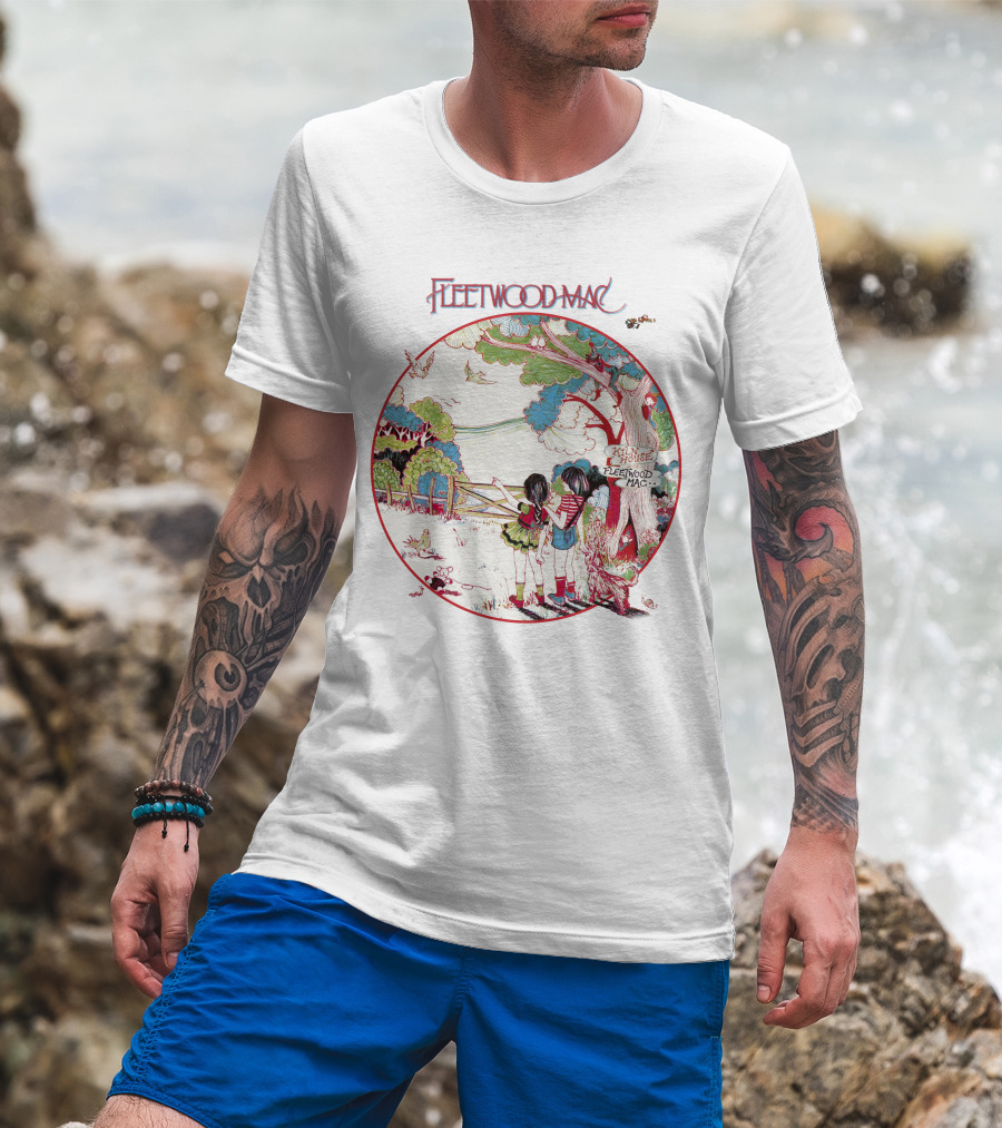 Fleetwood Mac Style Child Of The Moon Vintage Album Artwork T-Shirt