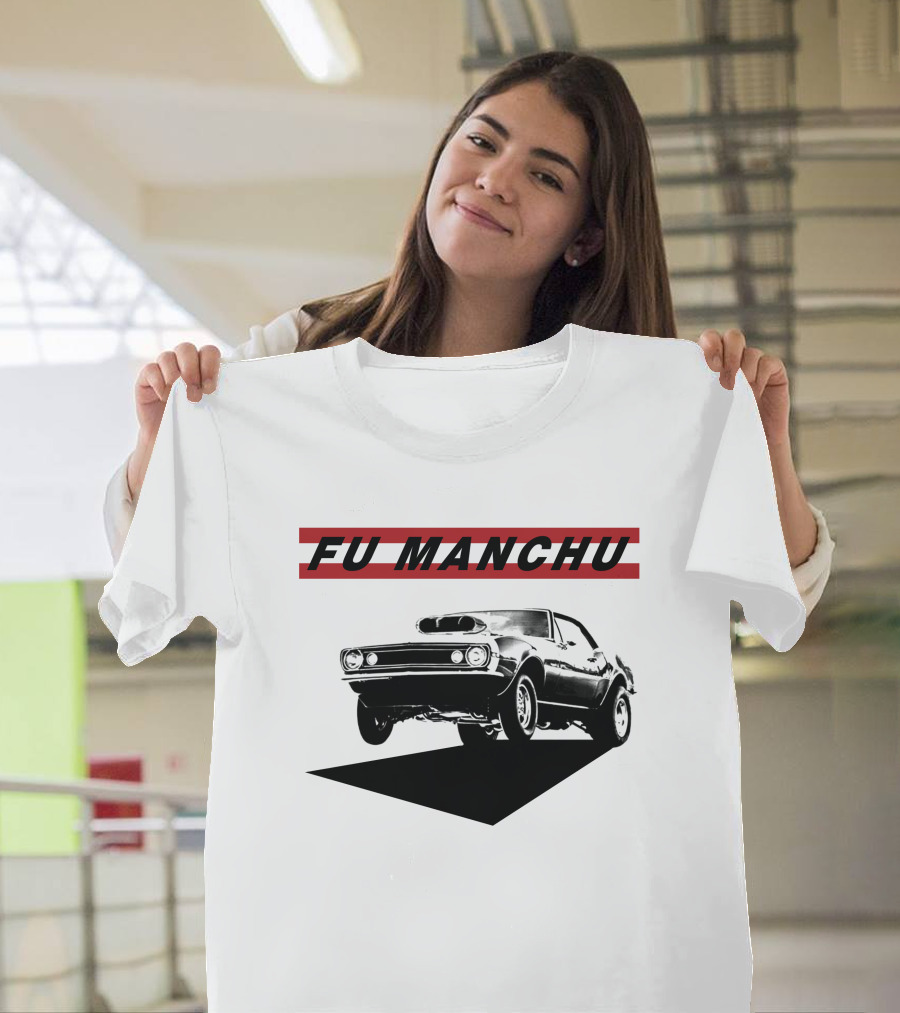 Fu Manchu Classic Muscle Car Tribute T-Shirt
