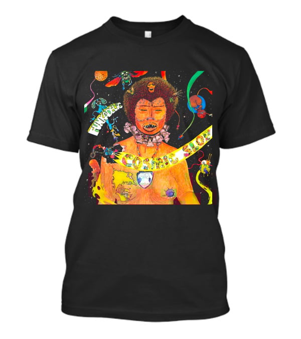 Funkadelic Cosmic Slop Album Cover Art T-Shirt