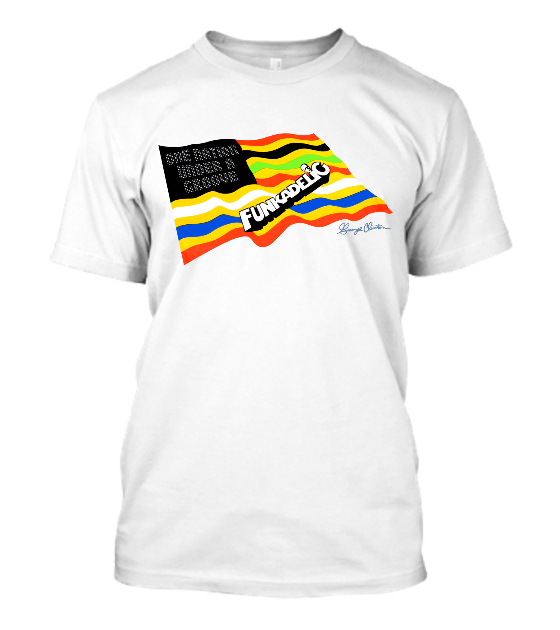 One Nation Under A Groove Funkadelic George Clinton T-Shirt