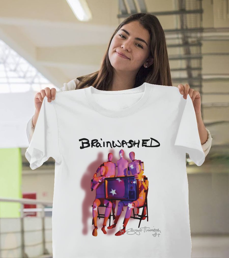 Brainwashed By George Harrison 2004 Mannequins With Television Star T-Shirt