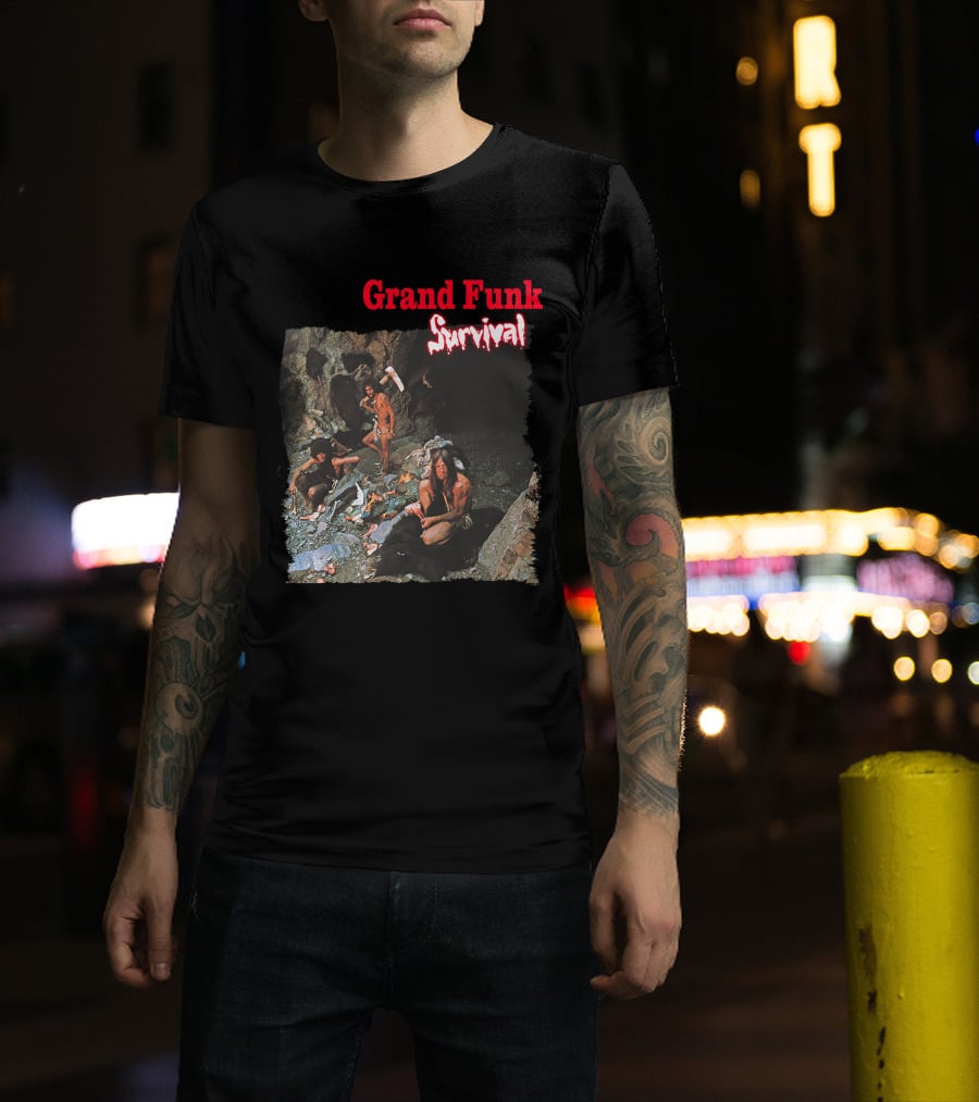 Grand Funk Survival Album Cover Art Gfr1 T-Shirt
